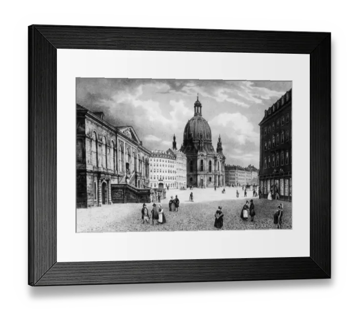 Framed Print : Dresden Square Framed Print : Dresden Square