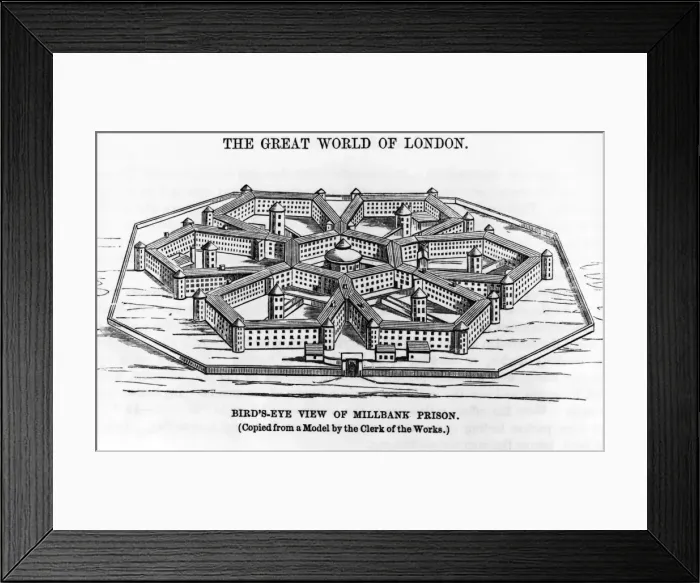 Framed Print : Millbank Prison Framed Print : Millbank Prison