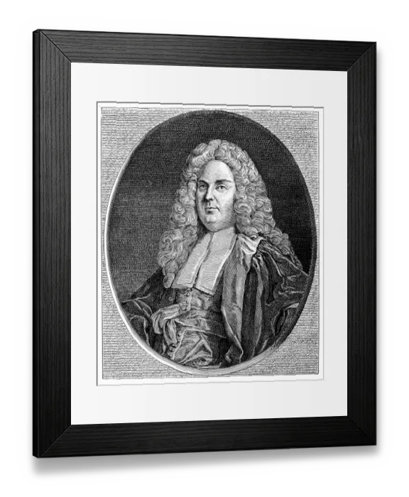 Framed Print : Antique illustration of Turgot Framed Print : Antique illustration of Turgot