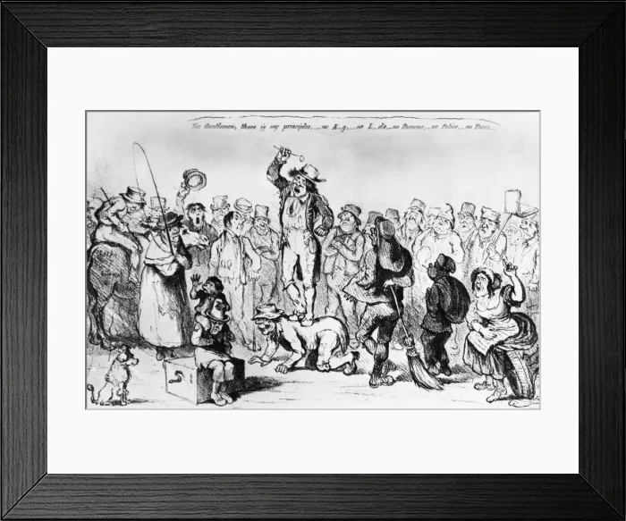 Framed Print : Early Trade Unionist Framed Print : Early Trade Unionist