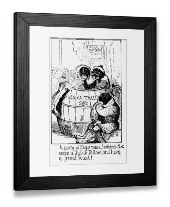 Framed Print : Inuit Feast Framed Print : Inuit Feast