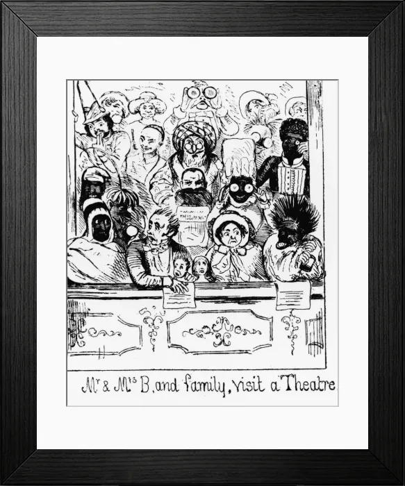 Framed Print : Alarmed By Foreigners Framed Print : Alarmed By Foreigners