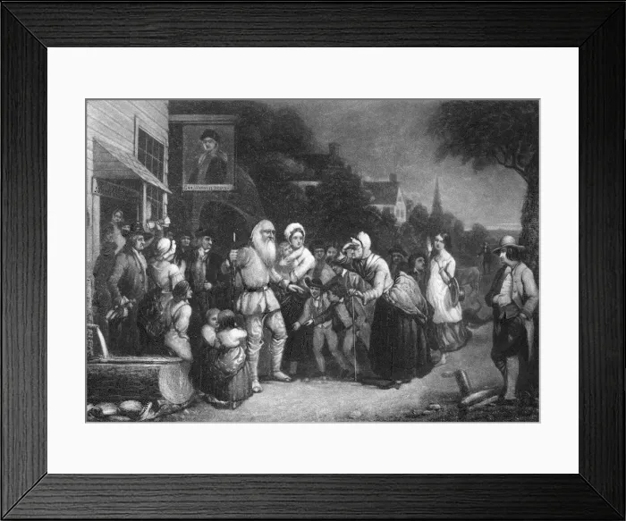 Framed Print : Scen From Rip Van Winkle Framed Print : Scen From Rip Van Winkle