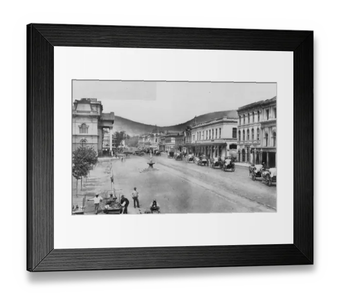 Framed Print : Cape Town Street Framed Print : Cape Town Street