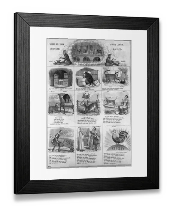 Framed Print : The House That Jack Built Framed Print : The House That Jack Built