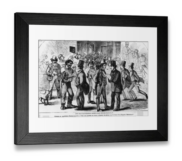 Framed Print : Naturalisation Office Framed Print : Naturalisation Office