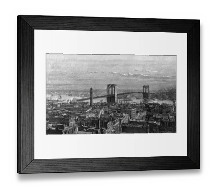 Framed Print : Brooklyn Bridge Framed Print : Brooklyn Bridge
