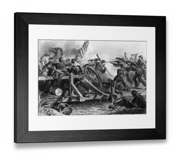 Framed Print : Manassas Battle Framed Print : Manassas Battle