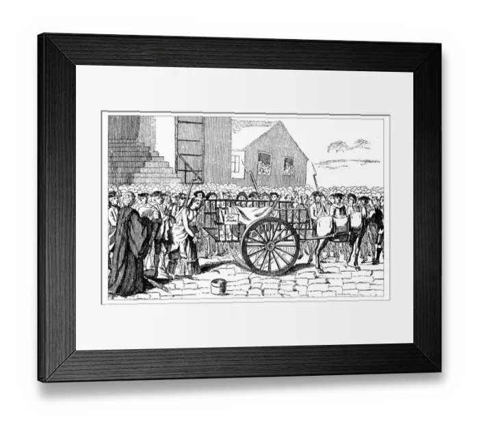 Framed Print : Antique illustration of tortures and death penalty Framed Print : Antique illustration of tortures and death penalty
