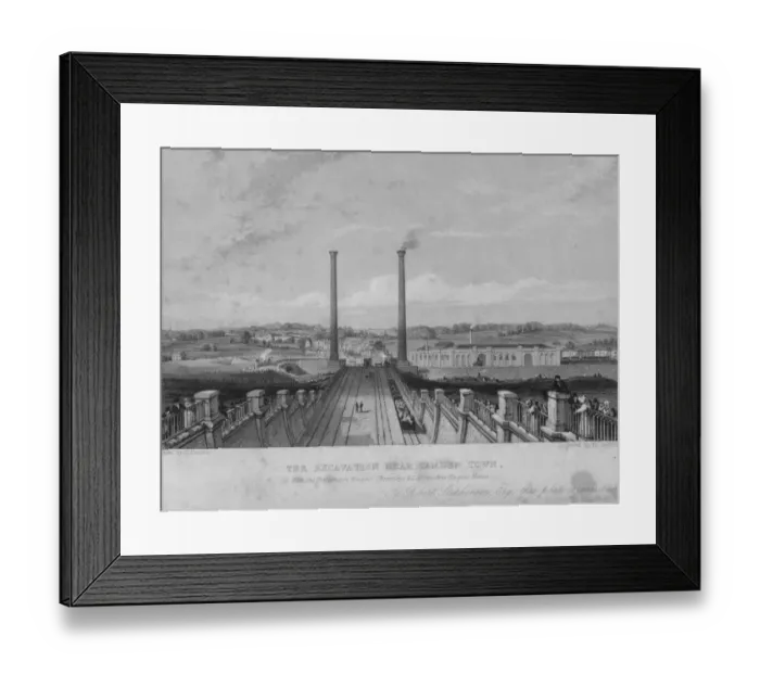 Framed Print : Engine Chimneys Framed Print : Engine Chimneys