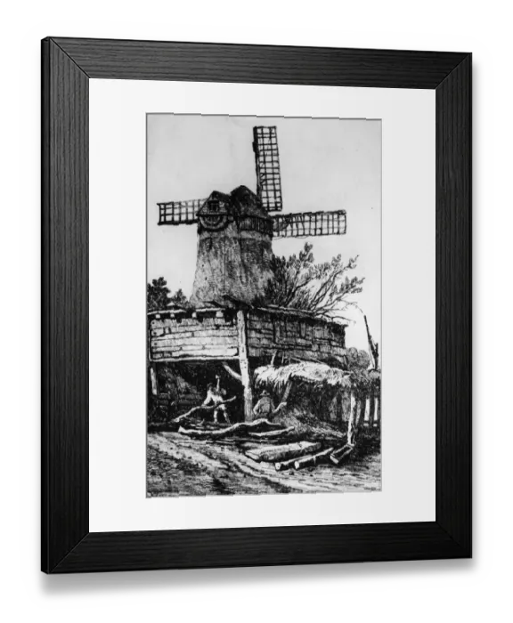 Framed Print : Vauxhall Mill Framed Print : Vauxhall Mill