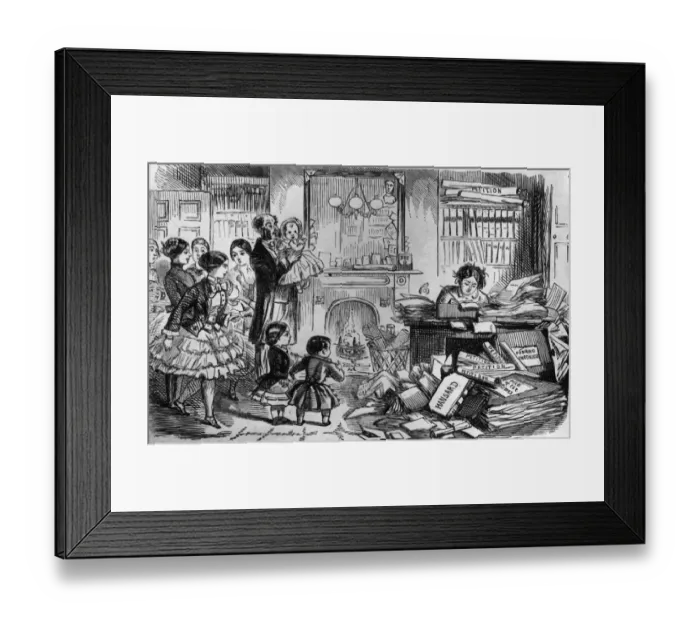 Framed Print : Parliamentary Female