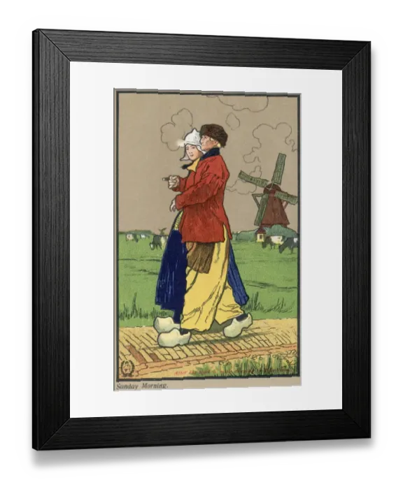 Framed Print : Sunday In Holland Framed Print : Sunday In Holland