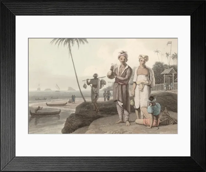 Framed Print : Malays Of Java Framed Print : Malays Of Java