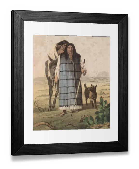 Framed Print : Diegueno Family Framed Print : Diegueno Family