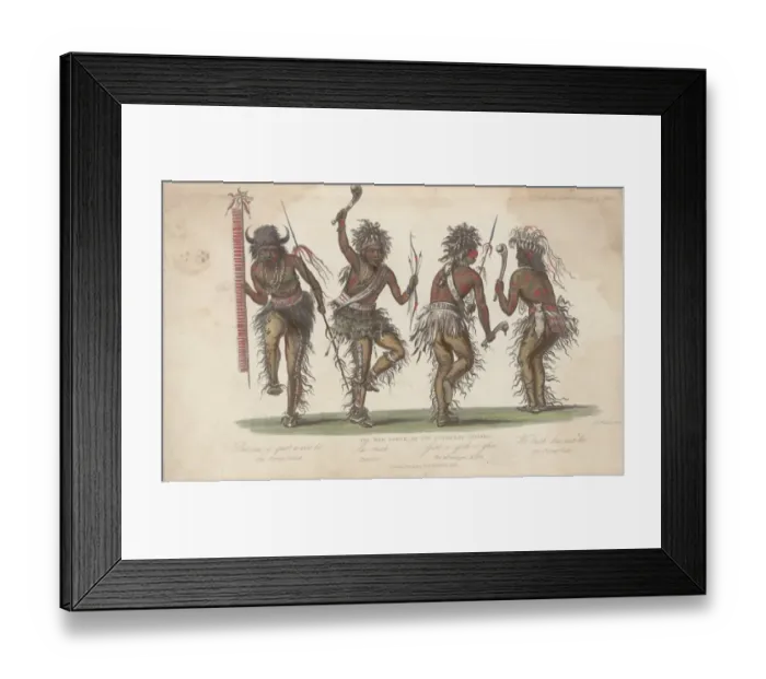 Framed Print : Ojibwa War Dance Framed Print : Ojibwa War Dance