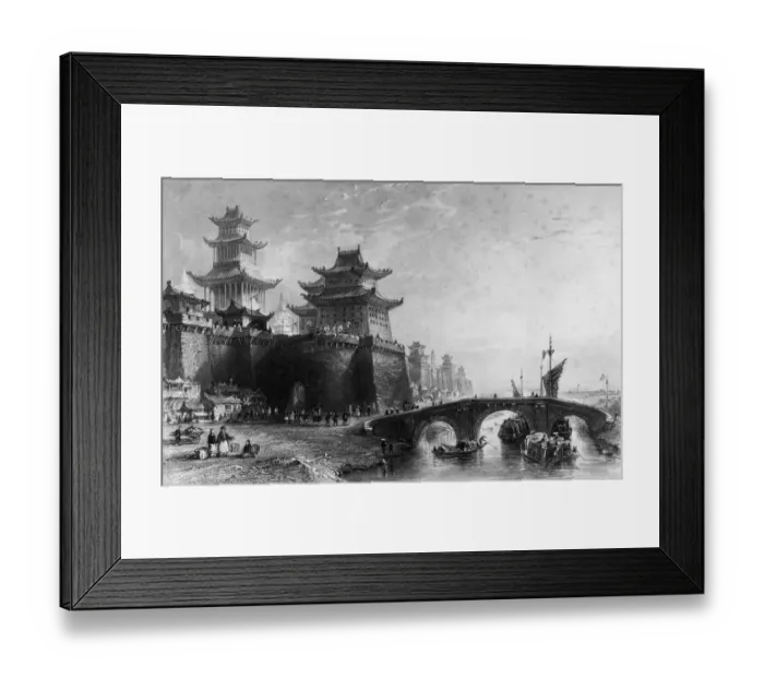 Framed Print : Beijing City