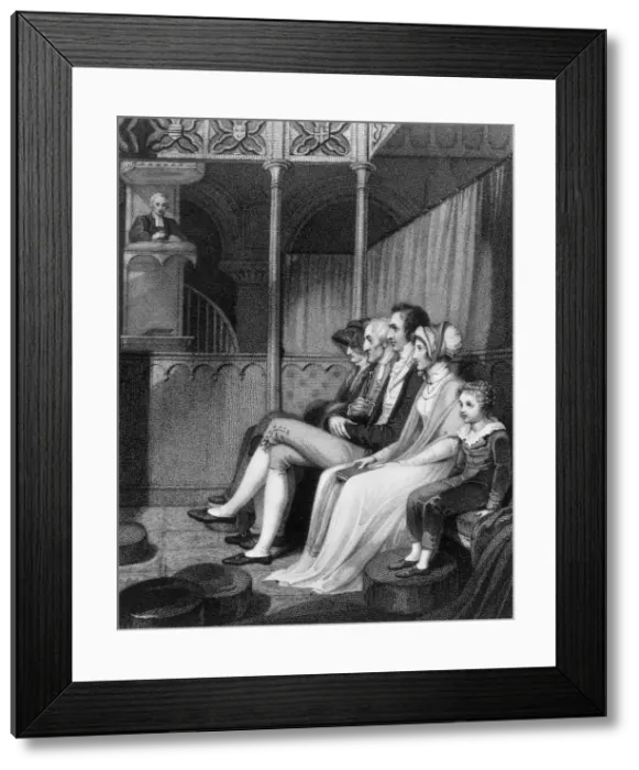 Framed Print : The Sermon Framed Print : The Sermon