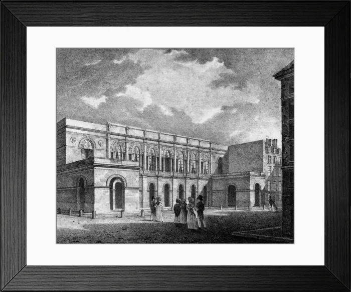 Framed Print : The Opera. circa 1800: The Royal Academy of Music in Paris, later the Paris Opera Framed Print : The Opera. circa 1800: The Royal Academy of Music in Paris, later the Paris Opera