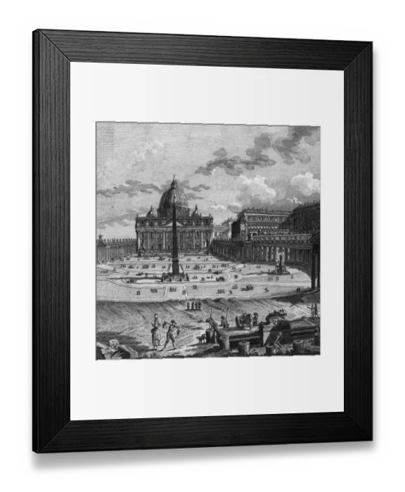 Framed Print : St Peters Rome Framed Print : St Peters Rome