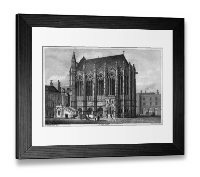 Framed Print : Sainte Chapelle Framed Print : Sainte Chapelle