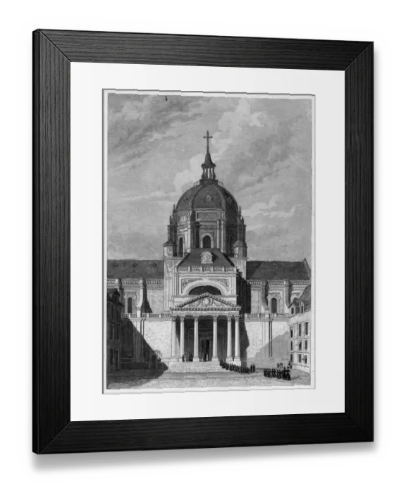 Framed Print : Eglise De Sorbonne Framed Print : Eglise De Sorbonne