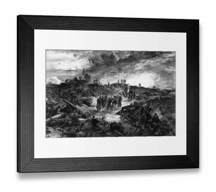 Framed Print : Crimean Battle Framed Print : Crimean Battle