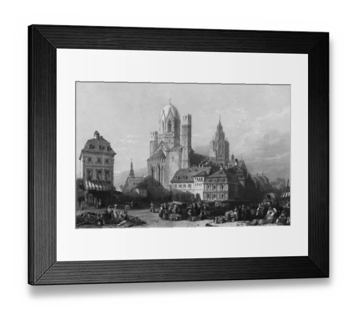 Framed Print : Mainz Cathedral Framed Print : Mainz Cathedral
