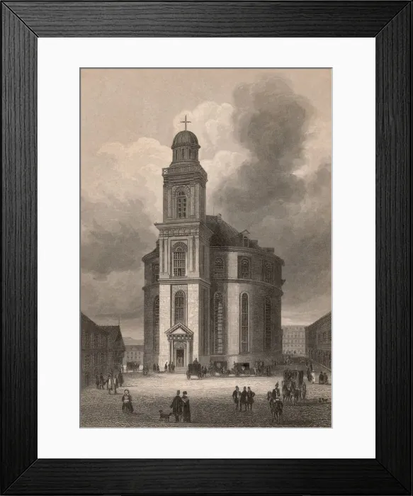 Framed Print : Paulskirche Framed Print : Paulskirche