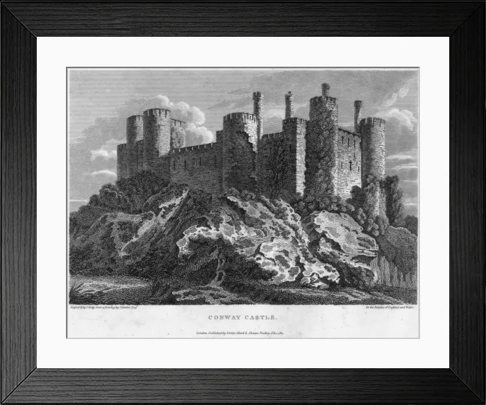 Framed Print : Conway Castle Framed Print : Conway Castle