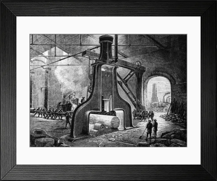 Framed Print : Steam Hammer Framed Print : Steam Hammer