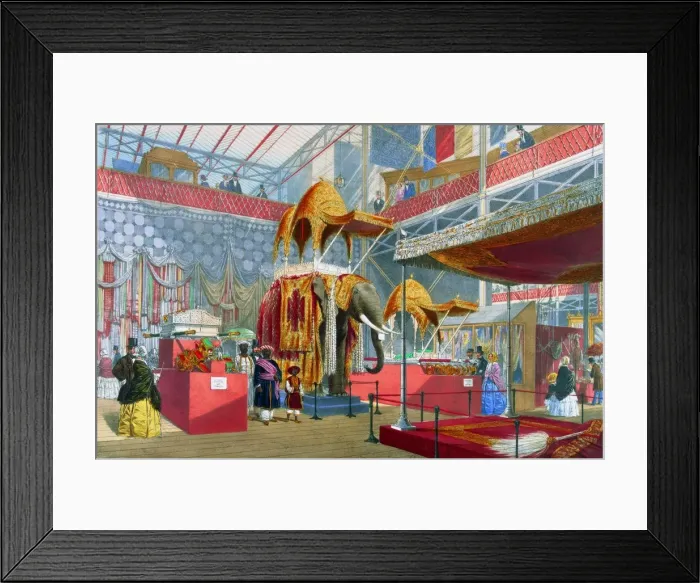 Framed Print : India Display