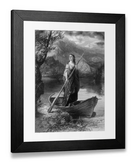 Framed Print : Paddle Your Own Canoe Framed Print : Paddle Your Own Canoe