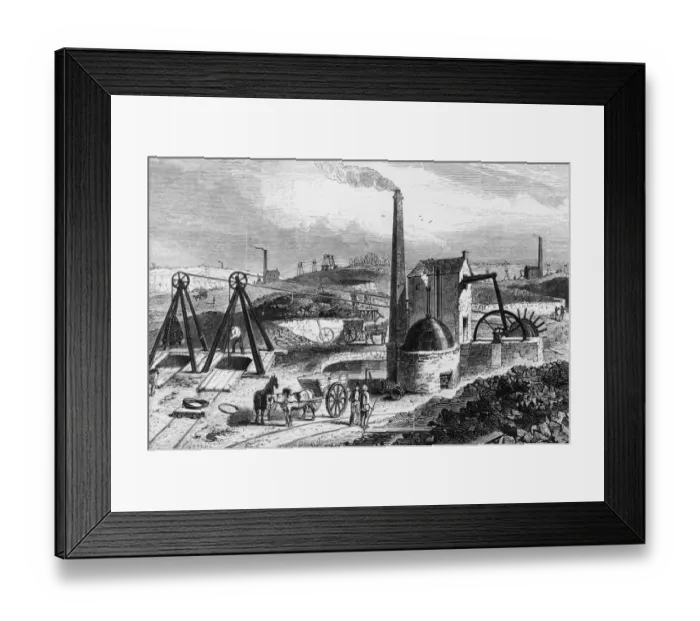 Framed Print : Coal Whimsey Framed Print : Coal Whimsey