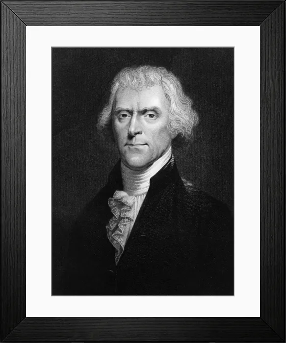Framed Print : Thomas Jefferson