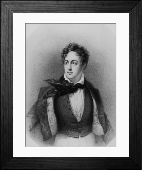 Framed Print : Lord Byron Framed Print : Lord Byron