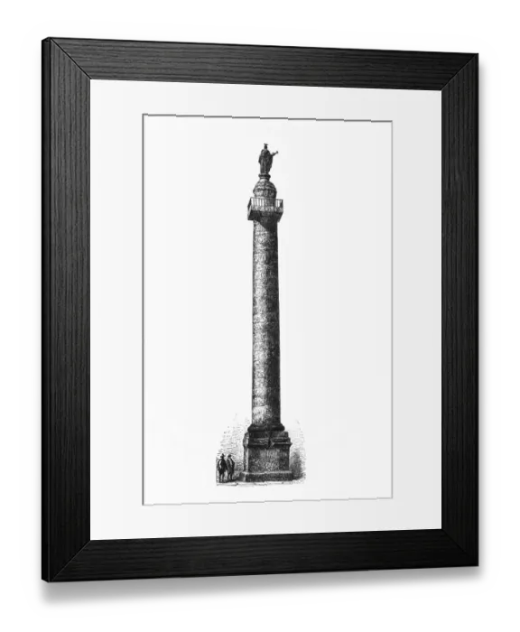 Framed Print : Trajans Column