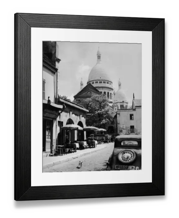 Framed Print : Montmartre Framed Print : Montmartre