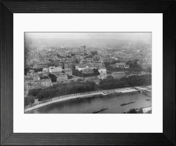 Framed Print : Paris From The Eiffel Tower Framed Print : Paris From The Eiffel Tower