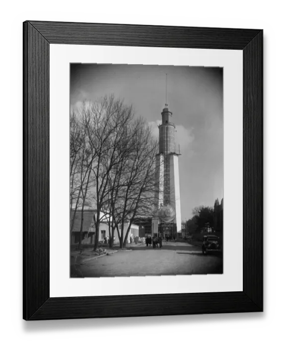 Framed Print : Military Tower