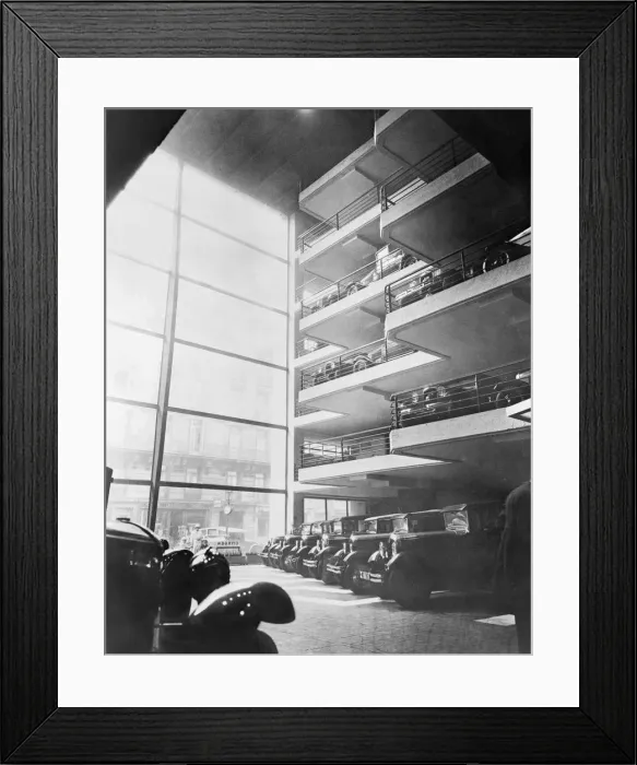 Framed Print : Multi-Storey Car Park Framed Print : Multi-Storey Car Park