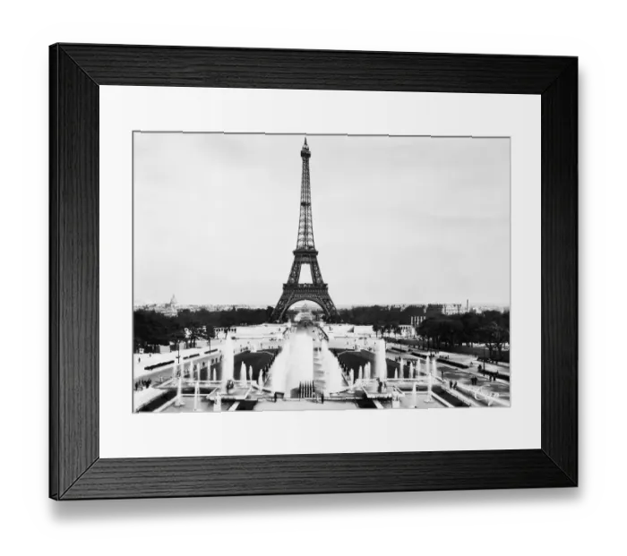 Framed Print : Tower And Fountains Framed Print : Tower And Fountains