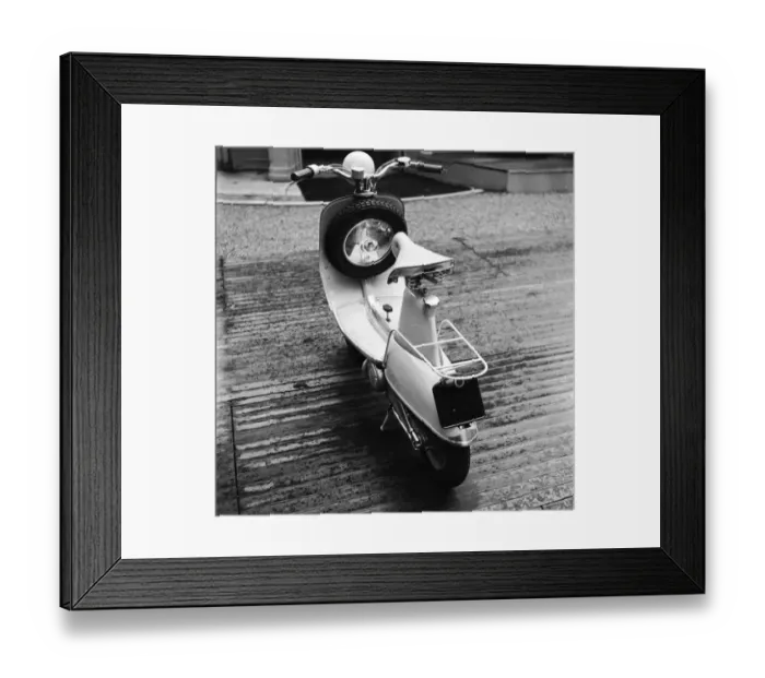 Framed Print : New Scooter Framed Print : New Scooter