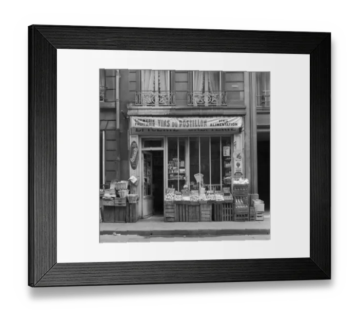 Framed Print : Parisian Grocery Framed Print : Parisian Grocery