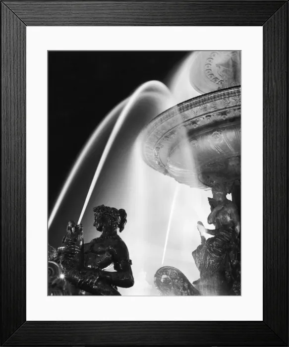 Framed Print : Parisian Fountain Framed Print : Parisian Fountain