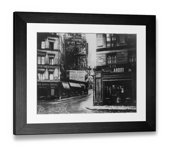 Framed Print : Rue Descartes Framed Print : Rue Descartes