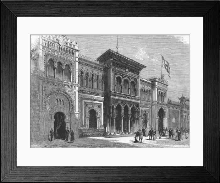 Framed Print : Exposition Universelle 1878 Framed Print : Exposition Universelle 1878