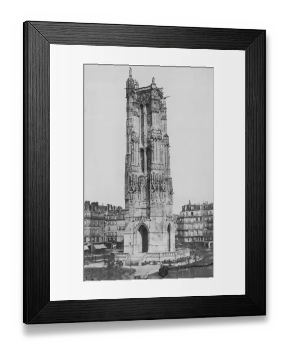 Framed Print : Tour Saint-Jacques Framed Print : Tour Saint-Jacques