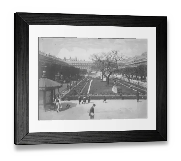 Framed Print : Palais-Royal Gardens Framed Print : Palais-Royal Gardens