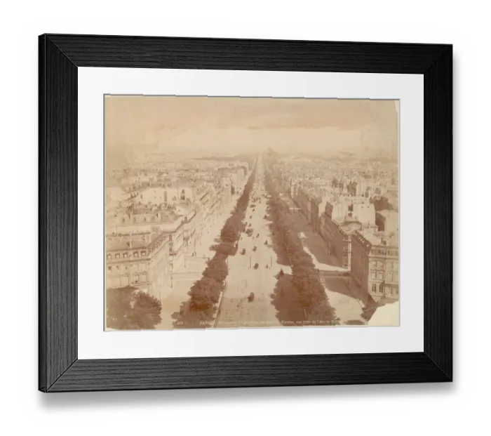 Framed Print : Champs Elysees Framed Print : Champs Elysees